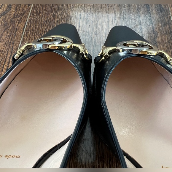 Gucci Black Zumi Leather Pumps Mid-heel. Size 8 (EU38) - Picture 10 of 16